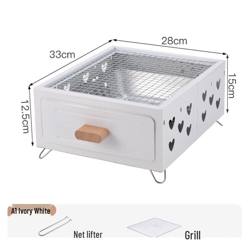 OEING Outdoor Multifunctional Grill & Fire Pit Set Standard