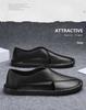 Men's Summer Genuine Leather Sandals - Breathable, Comfortable, Slip-on, Lazy Driving Shoes, Plus Size