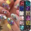 3D Charms Nail Art Decoration Irregular Nail Accessories New Abalone Shell Flakes  DIY Manicure