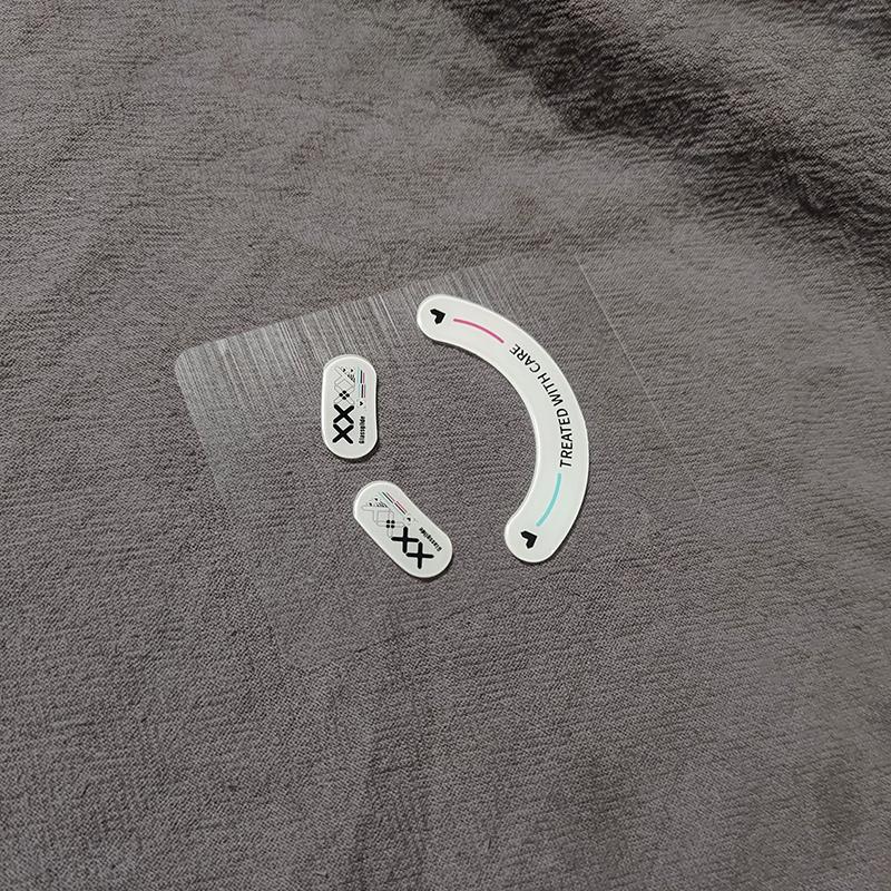 1Pack Glass Mouse Skates Glide Feet Pads Mouse Feet Sticker For Razer Viper V2 Pro Rounded Curved Edges