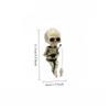 Creative Skull Fishing Resin Craft Ornament - Halloween Decoration Wholesale Available Aquarium Decor Flower Pot Accessory