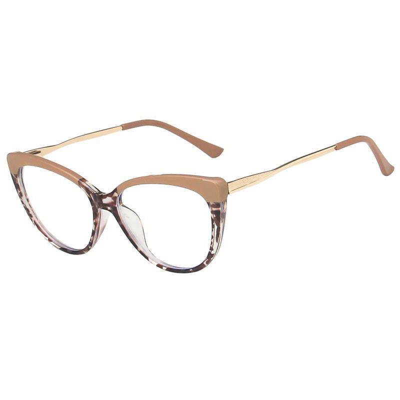 2024 Ready to Ship TR90 Computer Glasses Vintage Red Cheap Anti Blue Light Protect Glasses for Men TR90 computer glasses