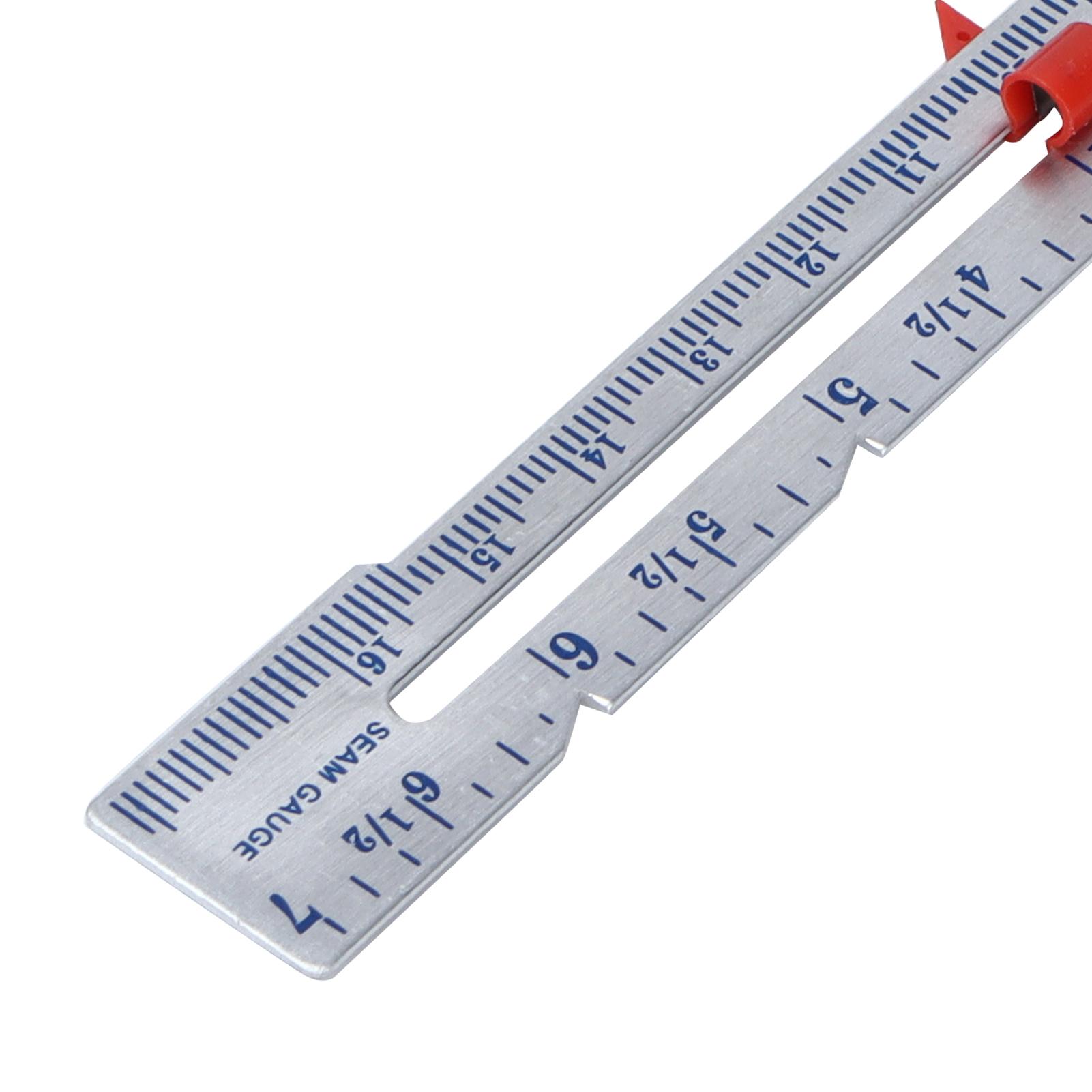 Quilting Ruler Seam Allowance Pointed   Sewing Measuring   Tools for Positioning Amount Button Margin Parallel Line