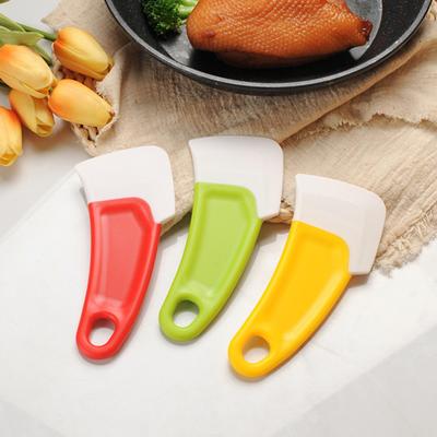 Silicone Spatula Reusable Non-Stick Kitchen Tool with Hanging Hole Lightweight Heat Resistant Food Scraper