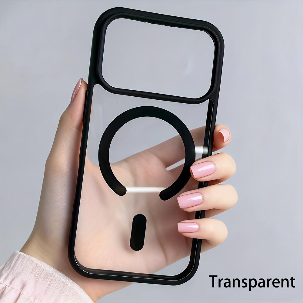 

Transparent Magnetic Phone Case For For Iphone 17 16 15 14 12 13 Pro Max 16 Plus 17 Air For Magsafe Clear Cover For For Iphone17 Pro Max iPhone 15 Pro Max