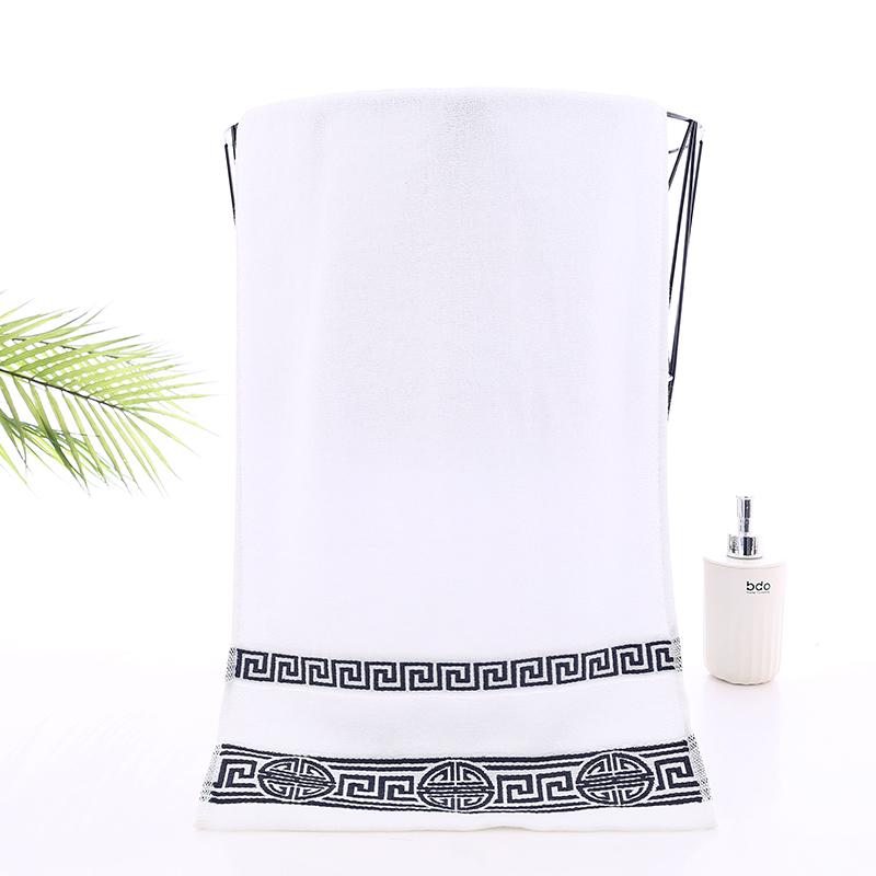 1/2/3pcs Cotton Hand Towel Bath Towel, Super Absorbent , Soft Greek Style Towel Set Bathroom Accessories