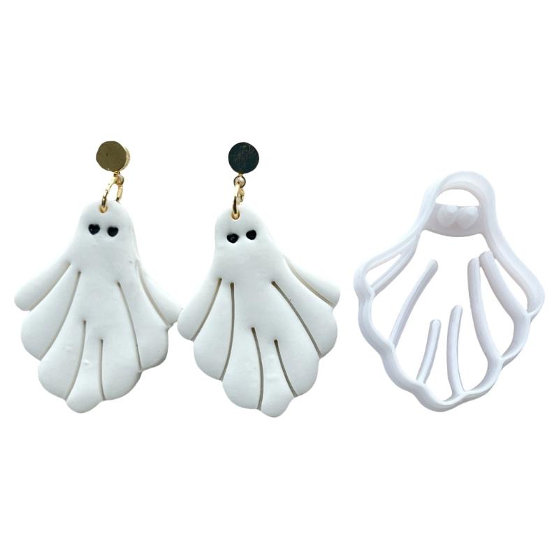 Halloween Themed Clay Cutter Clay Earring Cutter Set for Earrings Making, Clay Earring Cutter Tool for Jewelry Making