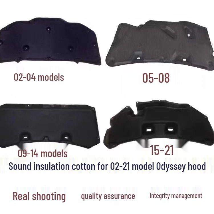 Honda Odyssey Hood Insulation Cotton for 2002-2021 Models 02-04 RA6 Standard
