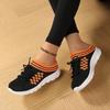 2025 New Popular Large Size Women's Shoes Half Slippers Casual Shoes Men's Shoes Women's Shoes Bag Head, Flying Woven Light Shoes