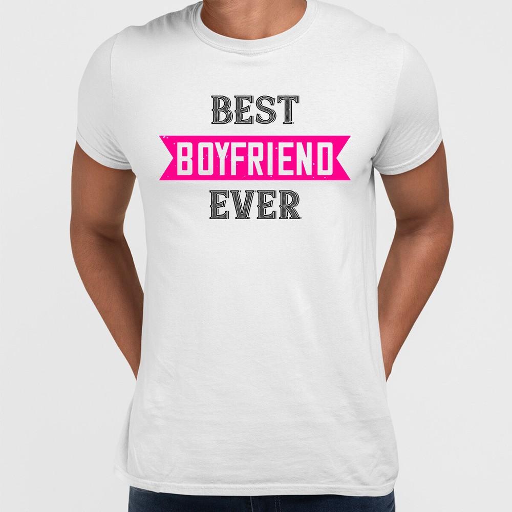 Best Boyfriend Ever  valentines day  Valentine heart special design Tshirt L