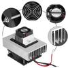 Sistema di Refrigerazione Termoelettrico a Semiconduttore Peltier DC12V 6A Dispositivo di Raffreddamento a Semiconduttore Frigorifero Modulo di Conduzione Unità di Raffreddamento a Ventola