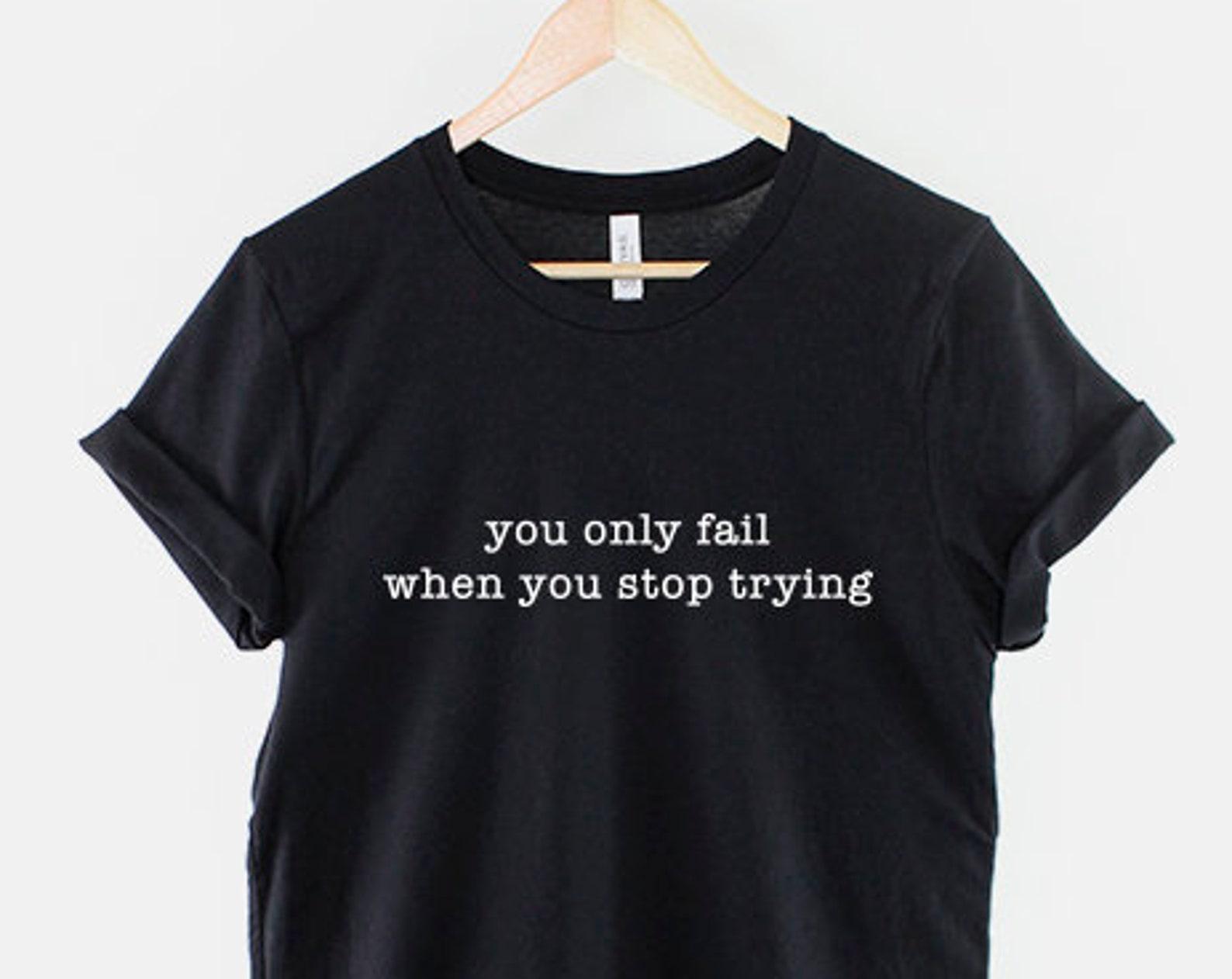 Motivational Tee Positive Mindset Shirt: Empowering Girl Power Graphic, Durable Print (XS-6XL, Ring-Spun Cotton) XL