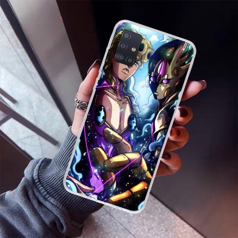 JoJo's Bizarre Adventure Hot Anime Phone Case For Samsung Galaxy A12 A52S A42 A32 A22 A51 A50 Note 20 Ultra 10 S10 Plus A71 A70