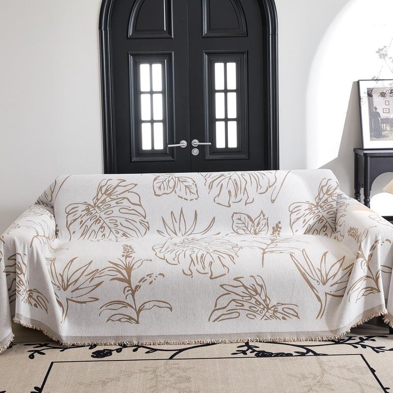High-Grade Sofa Cover Chenille Sofa Towel Full Covered Anti-Scratching Sofa Cover Four Seasons Universal Sofa Cover