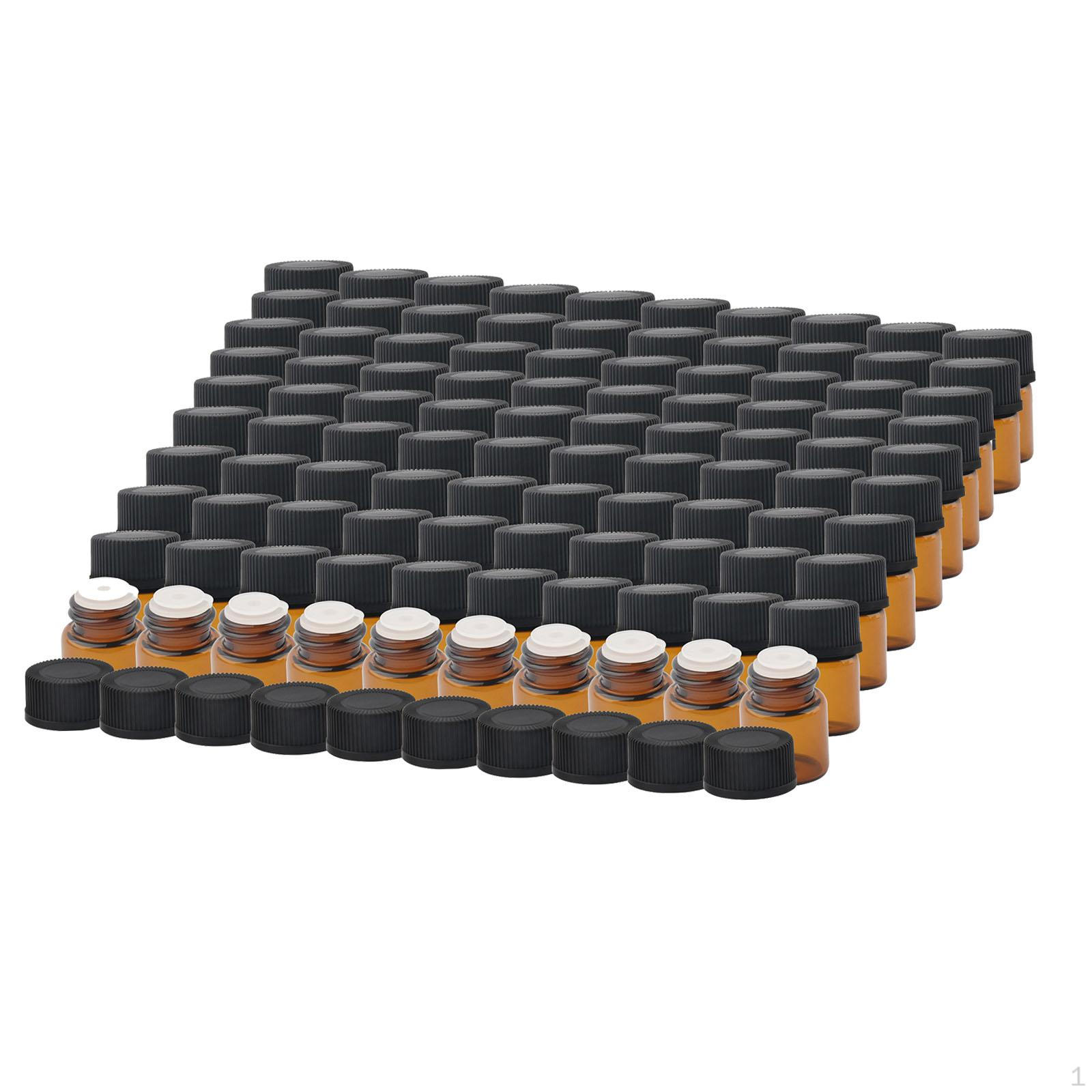 

100 шт. Мини-стеклянные флаконы для парфюмерии, многоразовые подарки на день рождения, размер образца Connect Stopper 1ml