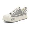 Canvas Shoes Student Black and White Platform Niche Casual Board Shoes X