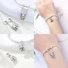 Charms Plataoriginales Swinging Kitten Beads For Charms Copper Bracelet Beads Jewellery Making Women'S Gift