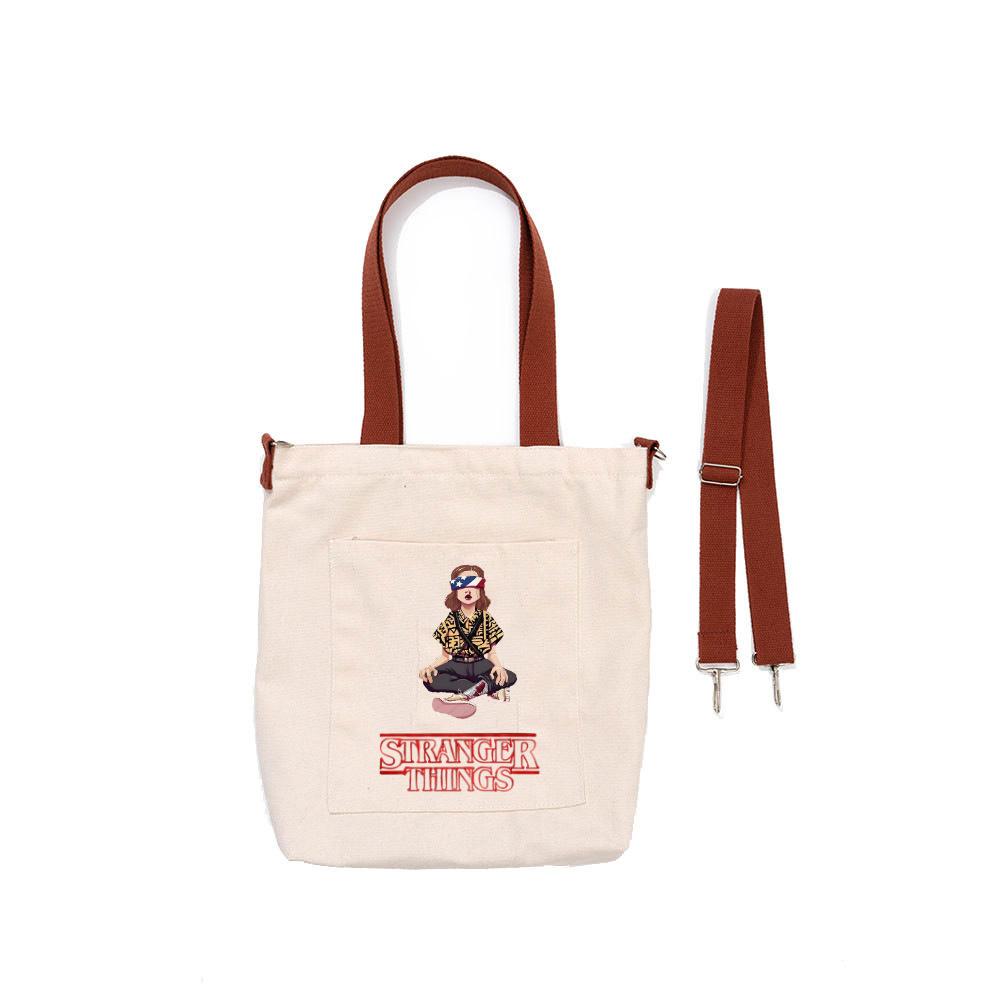 Stranger Things Schlichte und stilvolle Canvas-Tasche