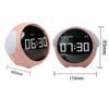 Night Light Cute Expression Alarm Clock Child Clock for Bedroom Voice Controlled Light Multifunctional For Home Thermometer