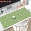 Green Matcha Mouse Pad Gaming XL New HD Mousepad XXL Desk Mats Carpet Natural Rubber Office Computer Mouse Mat Desktop Mouse Pad
