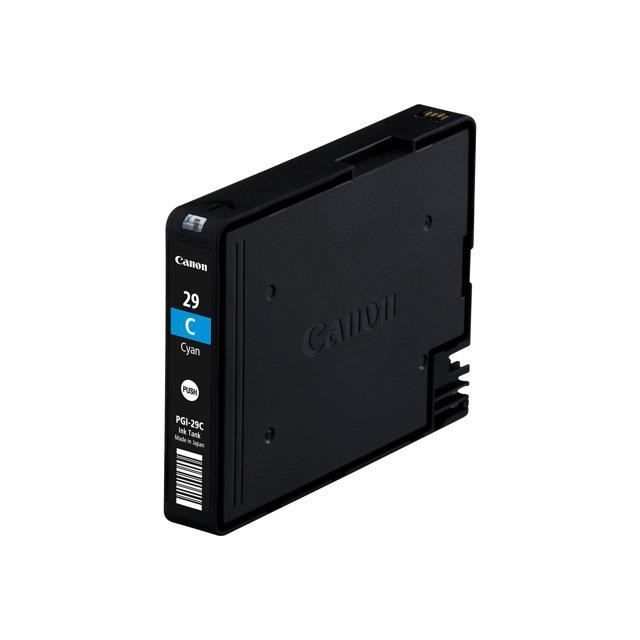 CANON Cartouche jet d'encre PGI-29C - Cyan - Jet d'encre