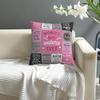 Double Sided Print World'S Best Daughter Cushion Cover, Inspirational Love Quote Throw Pillow Case For Home Decor (No Insert)