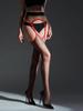 Fashion Hollow Out Pantyhose Heart Printing Ultrathin Oil Shiny Stocking Garter 2 In 1 Tights Sheer See Though Sexy Pantyhose