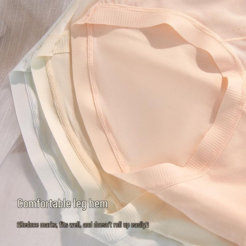 Yiershuang Women's Antibacterial Silk High-Waist Briefs