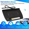 Plain 15W For Qi Wireless Charging Phone Charger Fast Charging Plate Panel Storage Box For Honda Civic 10Th MK10 2016-2020