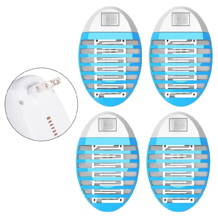 Plug In FlyKiller Universal Indoor MosquitoKiller Lamp Insect Trap for Home
