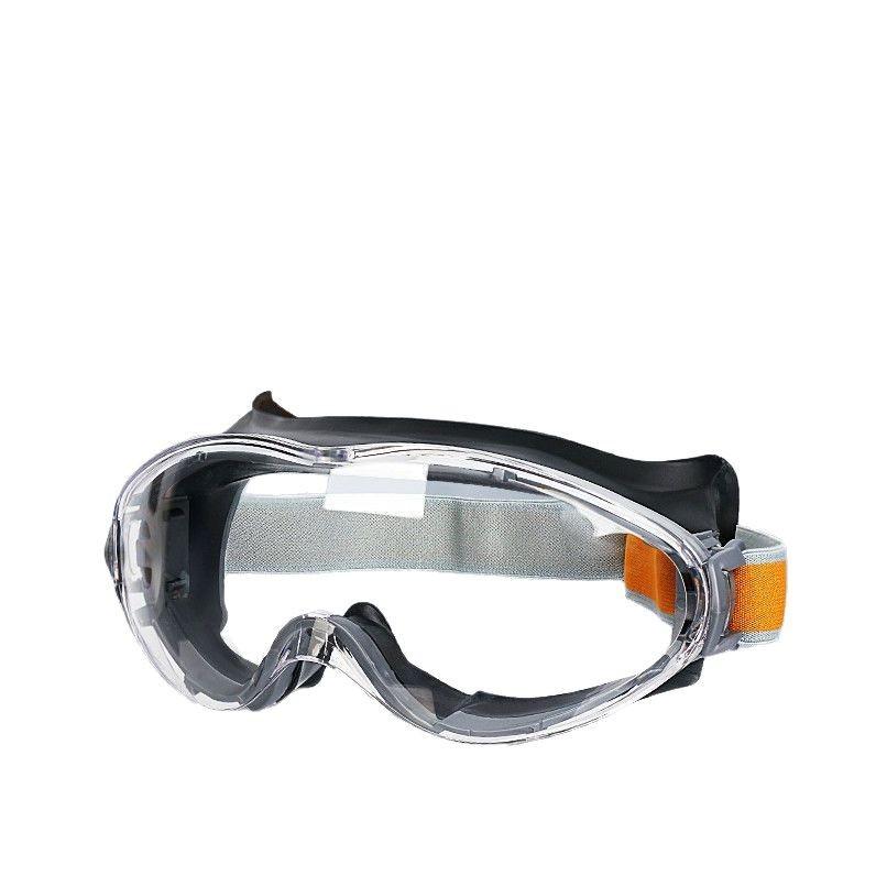 

Высокочеткие Защищающие от запотевания и ветра и песка Очки для езды Полностью герметичные Пылезащитные Полированные Очки для электросварки Мужские Очки для защиты труда Женские Очки чёрный