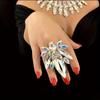 Exquisite and Elegant Women's Simple and Versatile Ring  Geometric Adjustable Ring  Jewelry Accessory