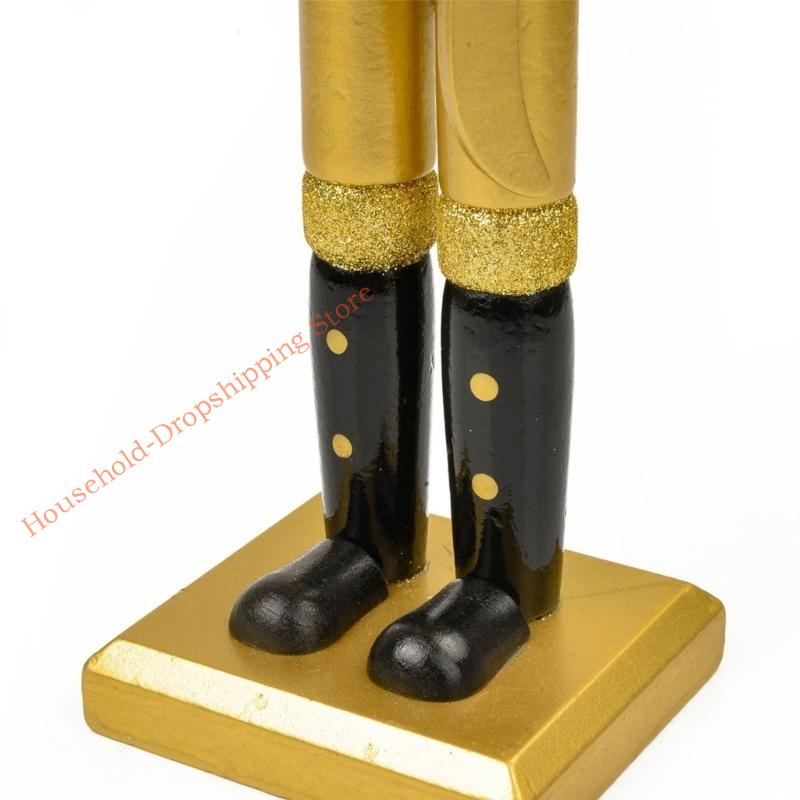 85AD Christmas King Nutcrackers Soldier Doll Ornament Craft for Festival Holiday