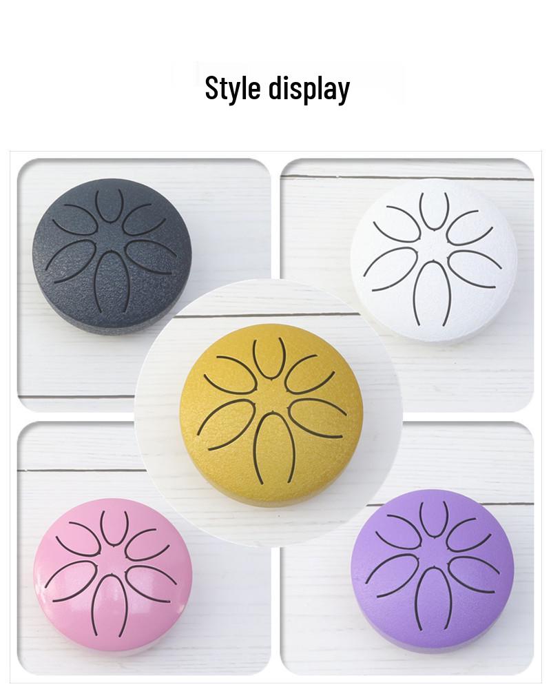 Ethereal 3-Inch Steel Tongue Drum: 6-Note Mini Percussion Instrument for Kids