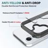 Coque de protection pour iPhone 16 - BOOLING - Transparent - Dos Rigide - Anti-Rayures
