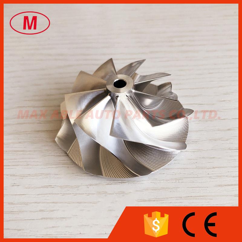 TD04HL 19T 9+0 Blades 46.02/58.00mm 49189-X High Performance Turbo Milling/aluminum 2618/billet Compressor Wheel