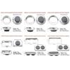 1Pcs Round Square Magnetic Parts Tray Silver Magnet Tool Organizer Stainless Steel Multifunctional Parts Bowl