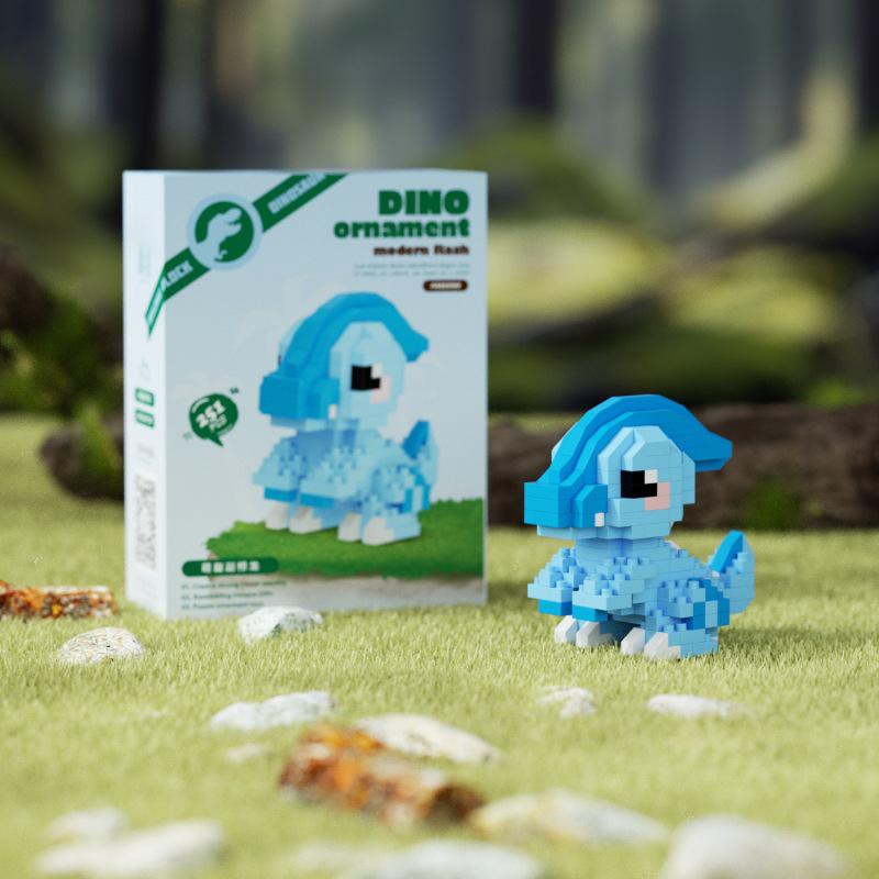 Dinasour Bricks Construction Set Adult Micro Building Blocks Toys for Children Boys 6 Year Birthday Gifts Mini Blocks Kids Toys