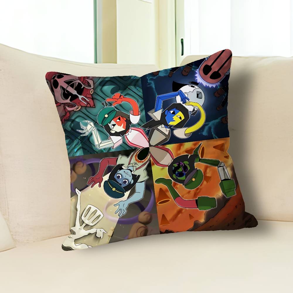 Game E-ENA Dream BBQ Cushion Cover Suitable For Sofa Car Bedroom Office Cushions Decorative Pillow Case