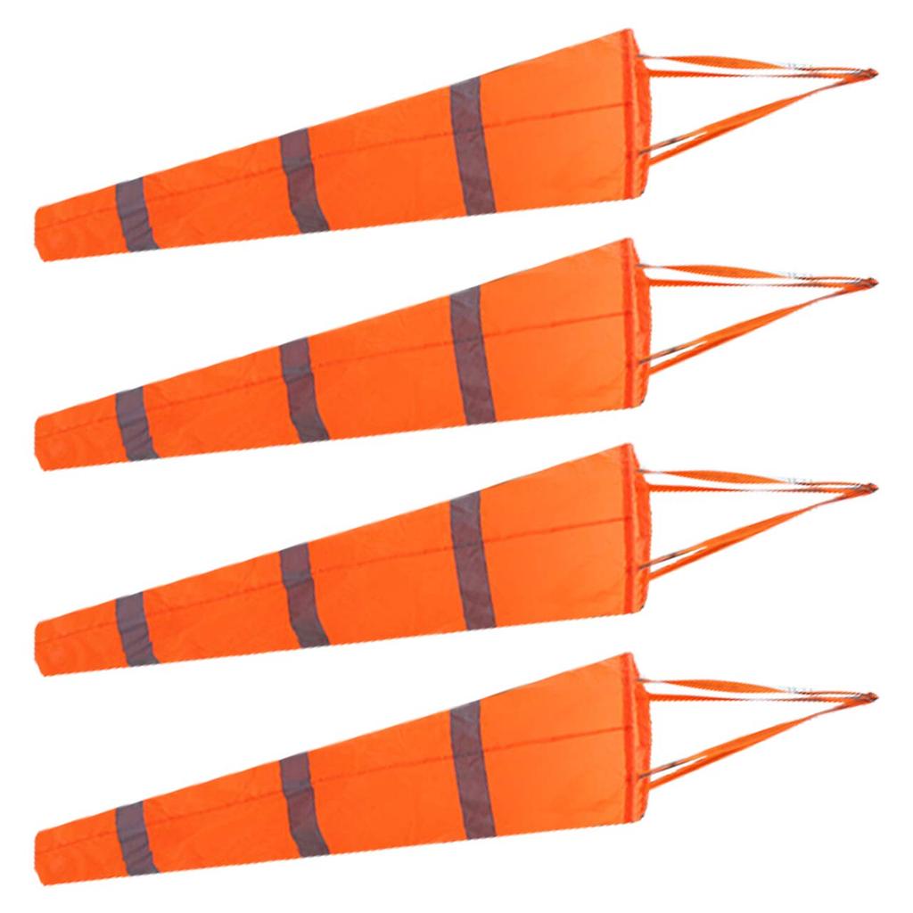 HAMILO Wind Wind Wind Reflective Set Windsock, Direction, Speed, Measurement, Weather, Belt, 4-Piece
