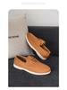 Herr Sommar Casual Slip-On Loafers - Koreansk Mode, Andningsbara, Trendiga, Mångsidiga (B-7)