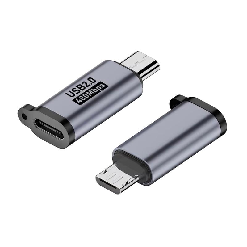 USB to Type C Connector Optional Adapers for Effortless Switching Between Devices Data Transfer and Charging Supply