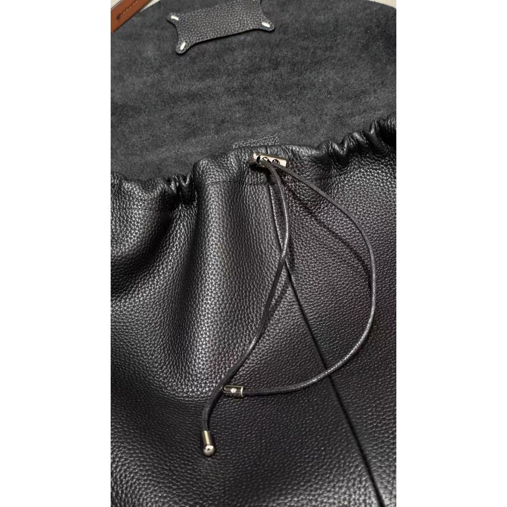 The first layer of cowhide crossbody bag retro large capacity tote bag women's fashion commuter shoulder bag genuine leather