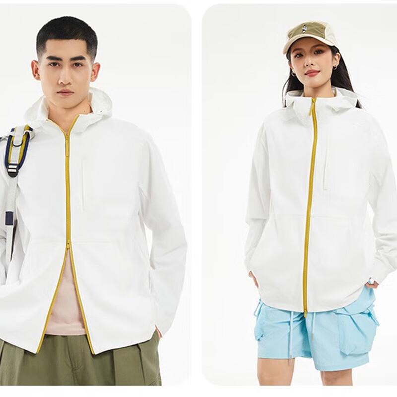 Longchan Unisex Outdoor UV Protection Waterproof Hooded Jacket