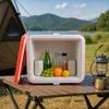 Rigid Cooler Box Easy-to-Clean Ice Waterproof Container Lightweight for