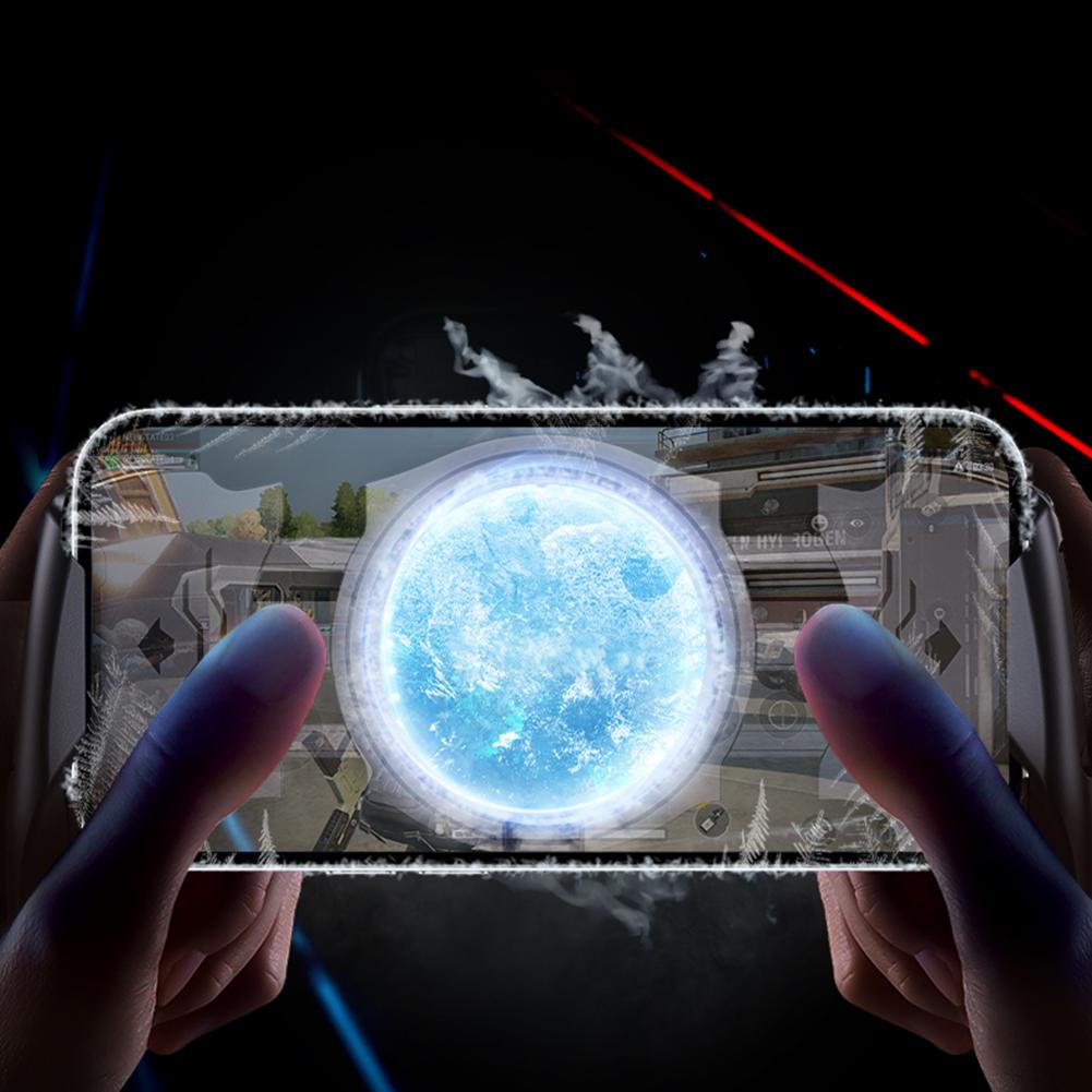 Telescopic Game Controller Mobile Phone Stretching Game Controller with Cooling Fan Stretch Up To 174mm Mobile Gaming Controller
