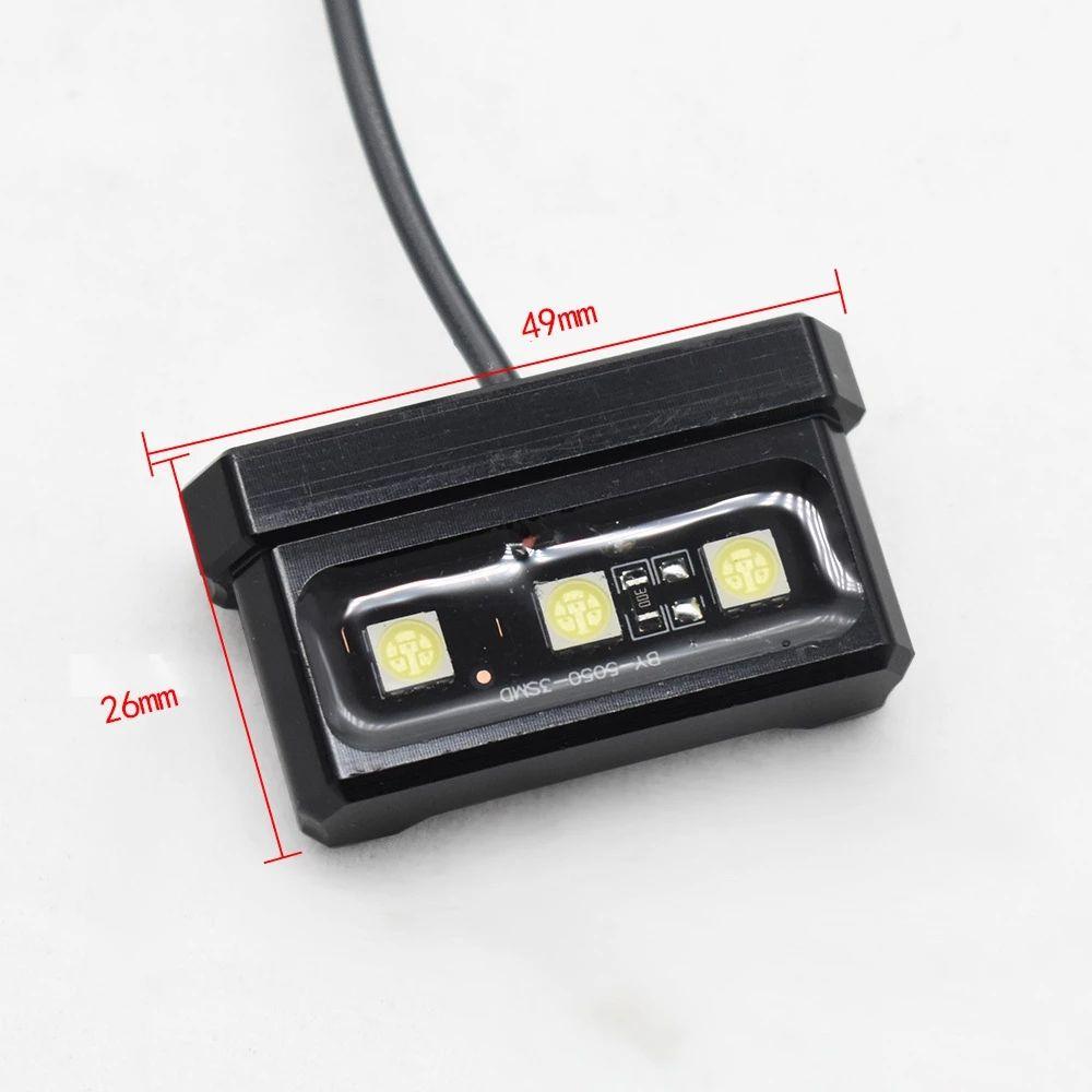 Lights Motorcycle Accessories Lighting Decorative Lamp Tail Light LED Light License Plate Light