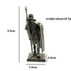 Metal Cupru Legionar Roman Pierdut Arcaș Scut Soldați Figurine Miniaturi Joc de Birou Decorațiuni Jucărie Ornament Cadou