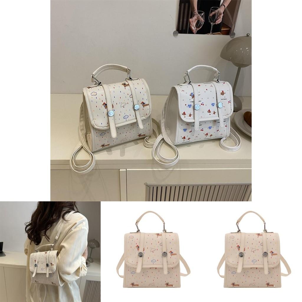 Dachshund Pattern Backpack For Women With Durable Wearresistant Material For Travel And Casual Use