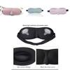 3d Stereoscopic Light Blocking Breathable Sleep Eye Mask For Travel And Sleep Improvement